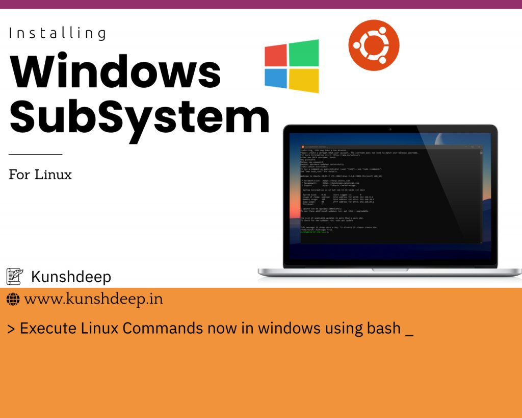 Installing Windows SubSystem For Linux